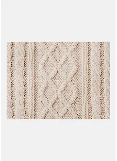 Zerbino effetto maglia, bonprix