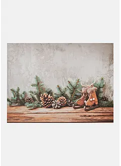 Zerbino con motivo natalizio, bonprix