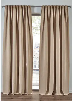 Tenda oscurante con retro rivestito. Disponibile anche in lunghezza extra (pacco da 1), bonprix