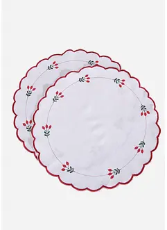 Tovagliette americane in cotone biologico (pacco da 2), bonprix