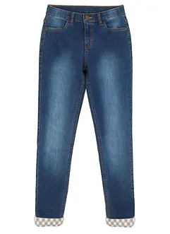 Jeans termici con fodera in flanella, bonprix