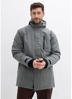 Parka tecnico impermeabile con fodera in pile morbido, bonprix