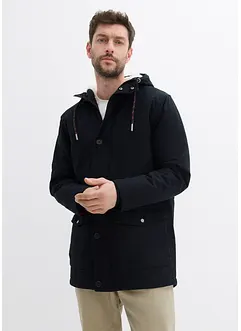 Parka invernale con cappuccio in teddy, bonprix