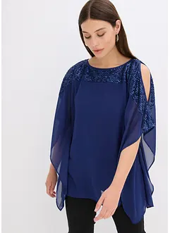 Tunica con paillettes, bonprix