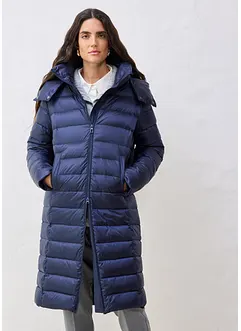 Piumino lungo con piume riciclate, bonprix