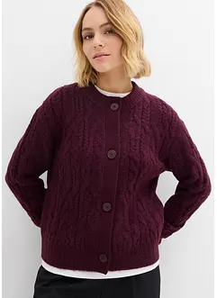 Cardigan in maglia grossa, bonprix