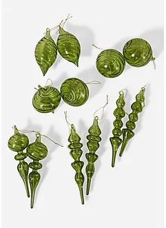 Palline di Natale (set 12 pezzi), bonprix