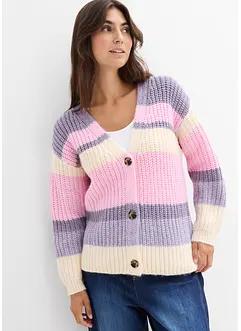 Cardigan in filato grosso con colori sfumati, bonprix