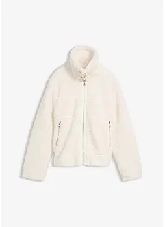 Pelliccia sintetica corta in pile teddy, bonprix