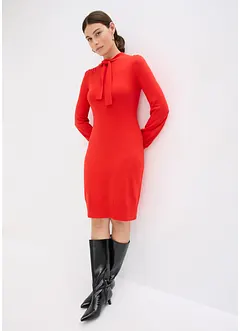 Abito fluente in maglia di misto viscosa, bonprix