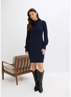 Abito fluente in maglia di misto viscosa, bonprix