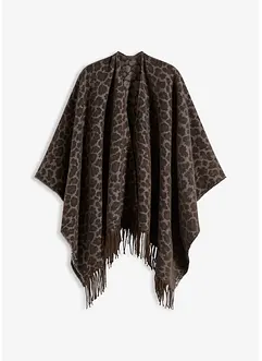 Poncho double face, bonprix