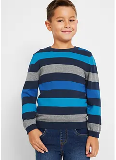 Maglione in filato fine di puro cotone, bonprix