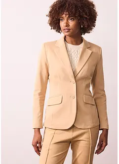 Blazer in jersey di cotone, bonprix