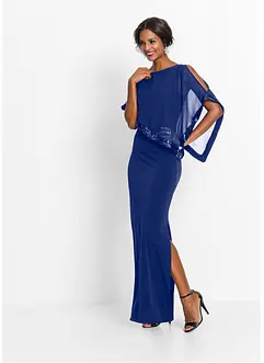 Abito di jersey con paillettes, bonprix