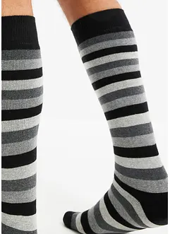 Calzettoni termici con interno in spugna morbida e cotone biologico (pacco da 3 paia), bonprix