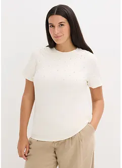 Maglia con perle, bonprix