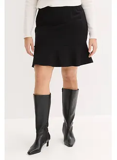 Minigonna in punto di Roma comodo, bonprix