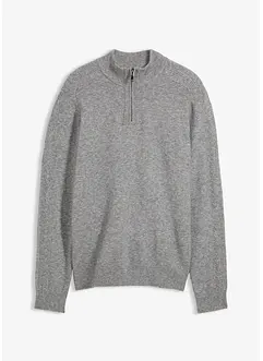 Maglione in filato fine di misto lana, bonprix