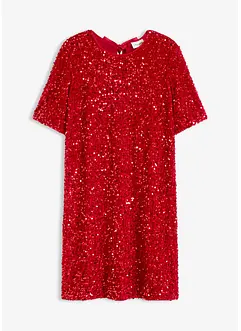 Miniabito con effetto lucido, bonprix