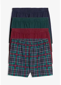 Boxer larghi in jersey con cotone (pacco da 5), bonprix