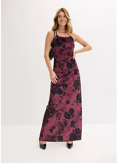 Abito lungo in velluto cangiante, bonprix