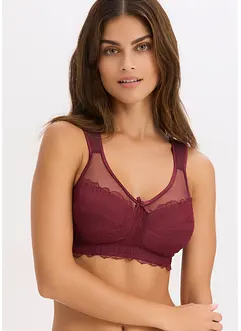 Reggiseno contenitivo senza ferretto con spalline imbottite, bonprix