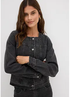 Giacca di jeans con strass, bonprix