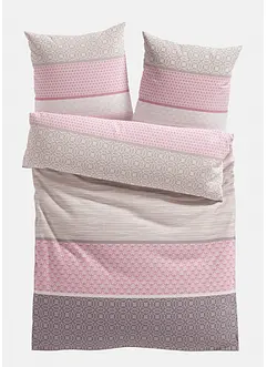 Biancheria da letto con fantasia a fasce, bonprix