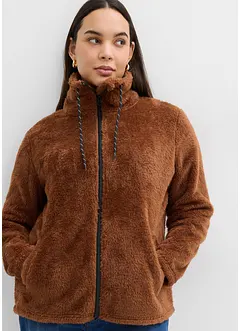 Giacca in pile teddy, bonprix