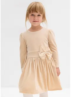 Abito svasato in velluto, bonprix