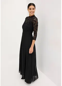 Abito lungo con pizzo, bonprix