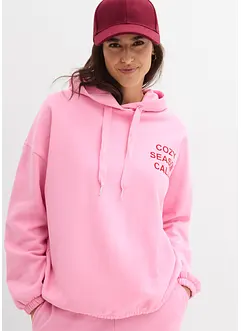 Felpa oversize in puro cotone, bonprix