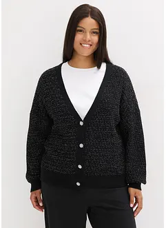 Cardigan in misto viscosa fluente, bonprix
