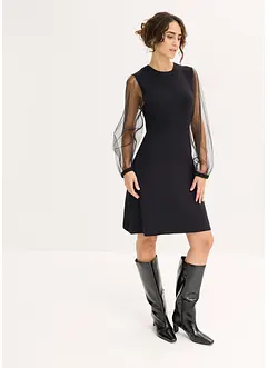 Abito in maglia di misto viscosa fluente, bonprix