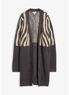 Maxi cardigan zebrato, bonprix