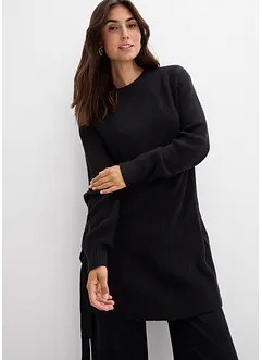 Maglione prémaman / da allattamento in cotone con percentuale di lana, bonprix