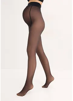 Collant termici prémaman con effetto trasparente, 50 DEN, bonprix
