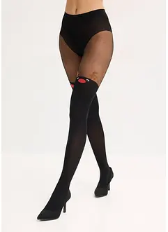 Collant con motivo natalizio, bonprix