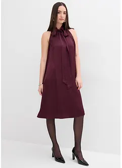 Miniabito in satin di misto viscosa, bonprix
