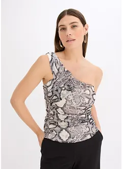 Top asimmetrico con cut-out, bonprix