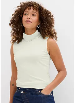 Top a collo alto in poliammide elasticizzata, bonprix