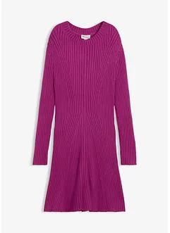 Abito midi in morbida maglia di misto viscosa, bonprix