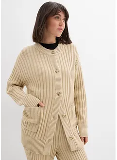 Cardigan in misto viscosa morbido, bonprix