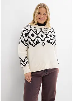 Maglione norvegese oversize, bonprix