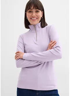 Maglia a costine in misto viscosa morbido, bonprix