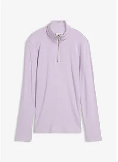 Maglia a costine in misto viscosa morbido, bonprix