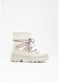 Scarponcini stringati foderati, bonprix