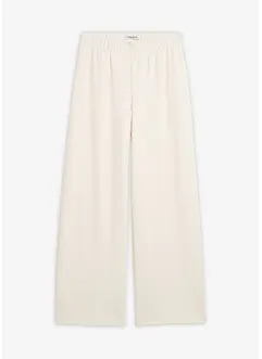 Pantaloni larghi in morbido punto di Roma, bonprix