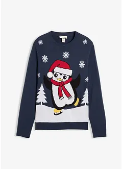 Maglione con motivo natalizio, bonprix